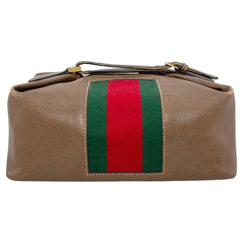 gucci cosemtic bag leopard red|Gucci Cosmetic Bags .